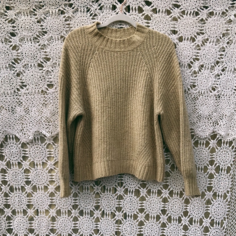 Old Navy Mock Neck Knit Sweater